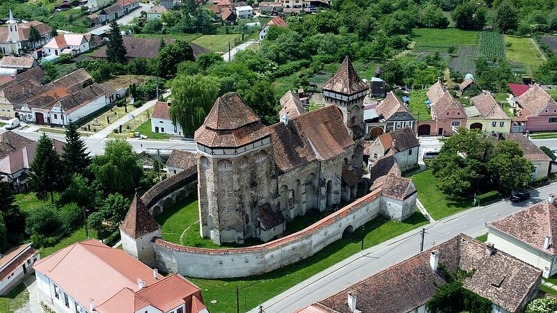 Wurmloch - die Kirchenburg wurde als UNESCO ...
