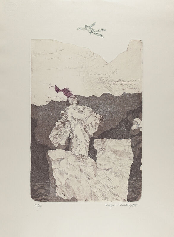 Kaspar Lukas Teutsch: „Tr�umer II“, 1985, ...