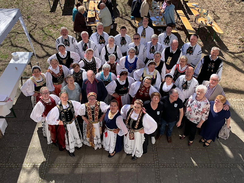 Projektgruppe Haferland beim Probenwochenende in ...