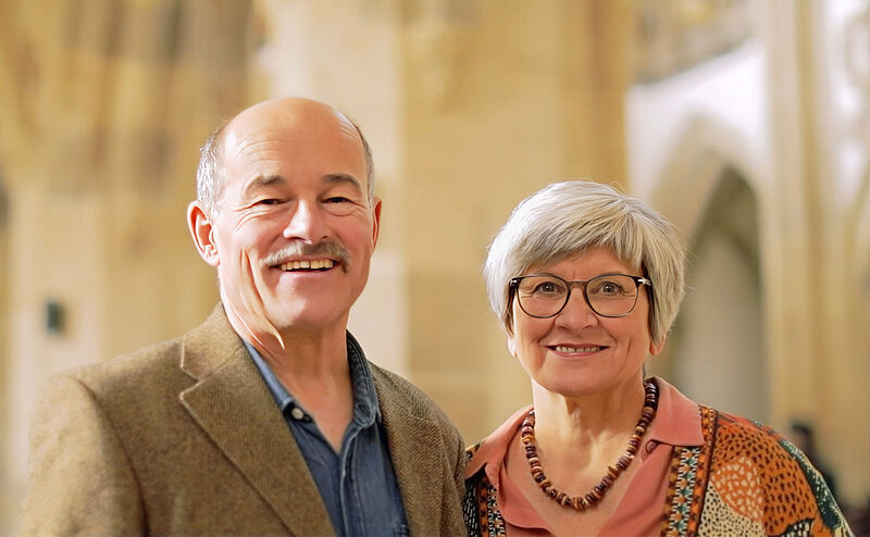 Die Zeidner Hans und Annette Königes gehören zu ...