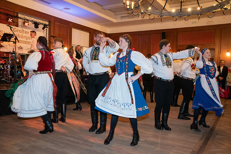 Die Jugendtanzgruppe Heidenheim bei ihrem ...