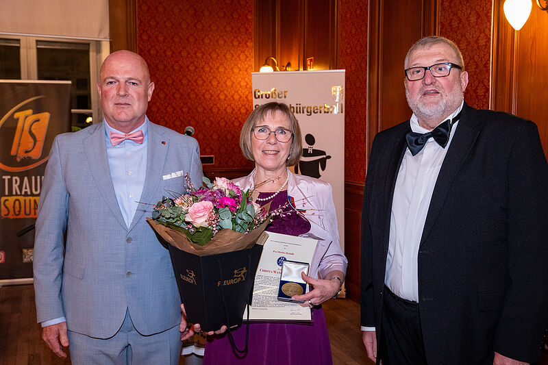 Christa Wandschneider wurde von Rainer Lehni ...