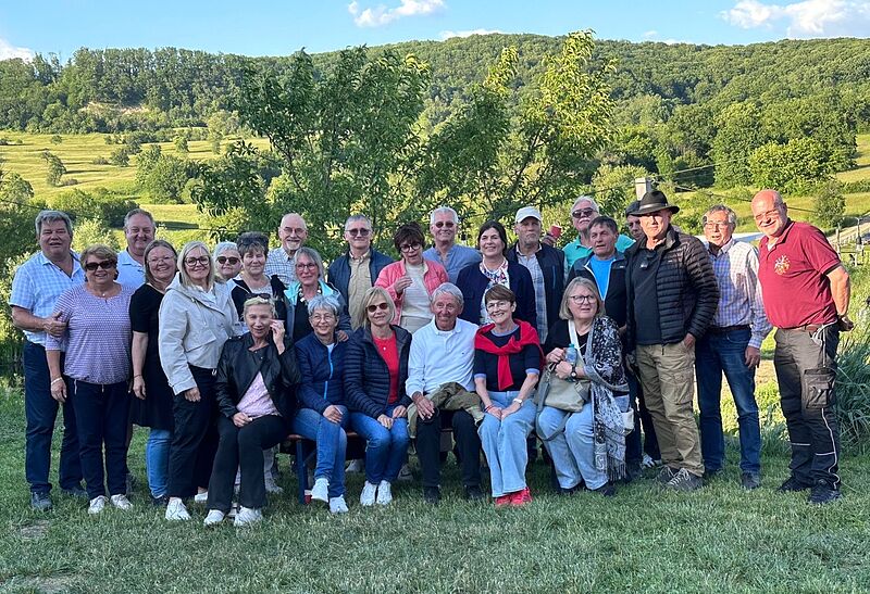 Gruppenbild beim Kultur-Sommerrichttag im ...