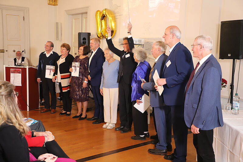 Ehrung der Dachpaten anl�sslich des ...