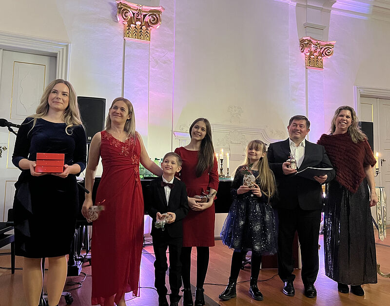 Danksagung an Musikerfamilie Miller anl�sslich ...