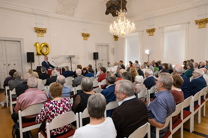 Blick in den Festsaal Johannes Honterus beim ...