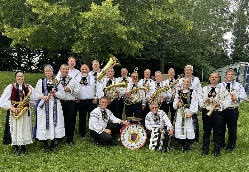 Siebenb�rger Blaskapelle Landshut. Foto: privat ...