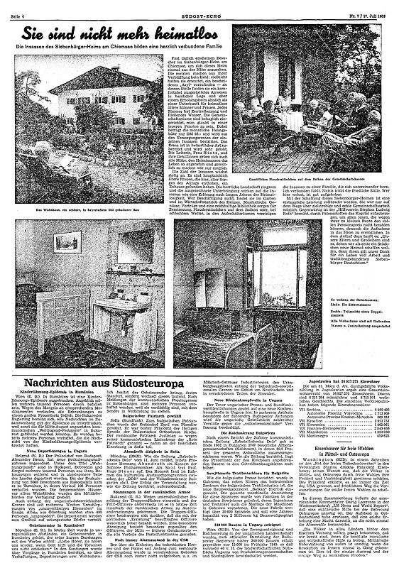Fotos sind in den 1950ern noch selten, es gibt ...