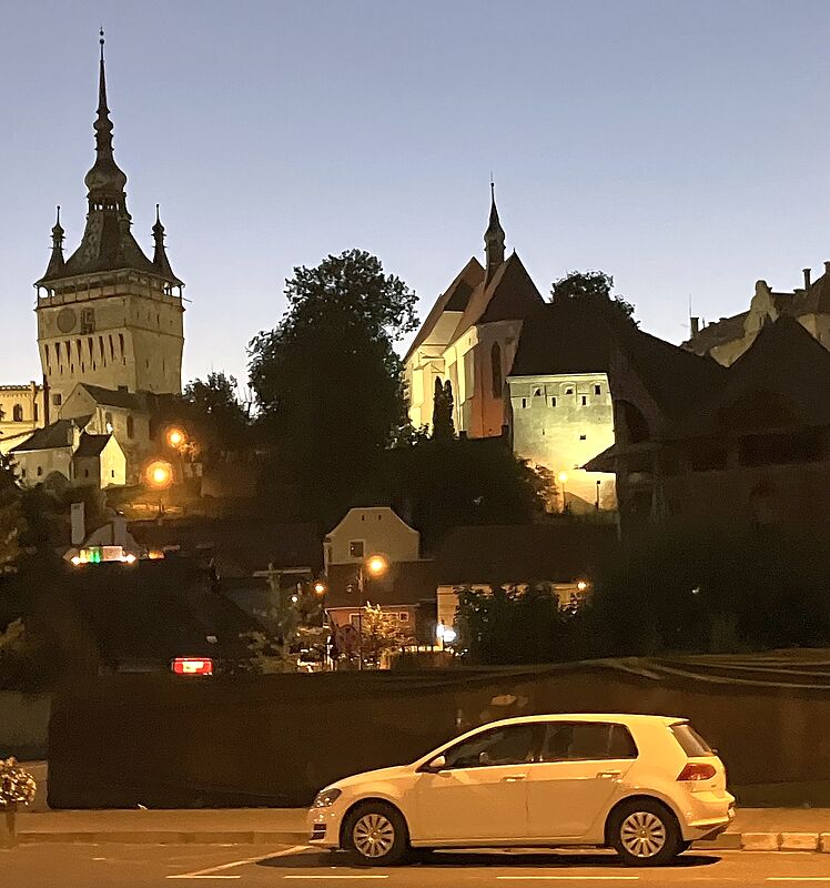 Schäßburg im Sommer 2025, aufgenommen von Alfred ...