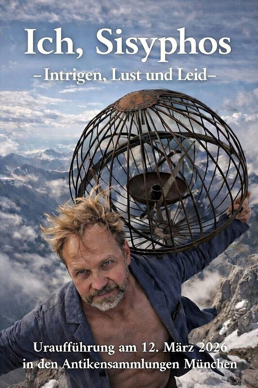 Konstantin Moreth als Sisyphos. Foto: Bonnie ...