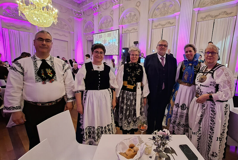 Siebenb�rger Sachsen beim Neujahrsempfang in der ...
