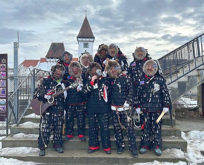 Bogdan Pătru und seine einstigen Schüler: ...