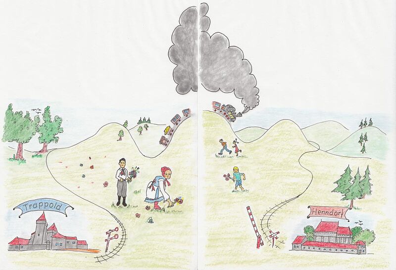 Die drolligen Zeichnungen des Autors Misch Kenst ...