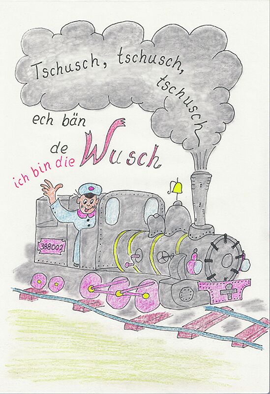 Umschlag des Buches „Tschusch, tschusch, ...