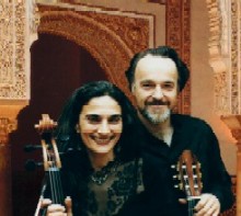 Das Duo Ariana Burstein & Roberto Legnani konzertiert am 10. September in Gundelsheim.