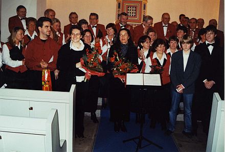 Adventskonzert 2005 in der evangelischen Kirche in Drabenderhhe. Foto: Johann Steiner