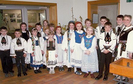 Die Kindertanzgruppe Drabenderhhe hat allen Grund stolz zu sein.