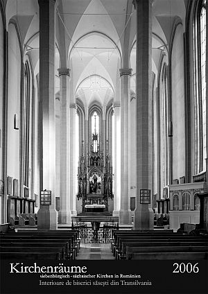 Groformat-Kunstkalender von Martin Eichler. Titelbild: Schwarze Kirche in Kronstadt.