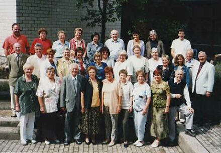 Die Teilnehmer der bayerischen Kultur- und Frauentagung in Rummelsberg bei Nrnberg. Foto: Hermann Folberth