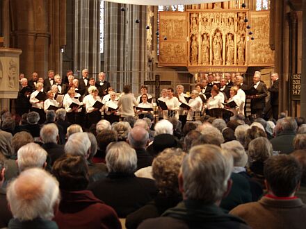 Der Gottesdienst in der Kilianskirche war ein beeindruckendes Gemeinschaftserlebnis. Foto: Hans-Werner Schuster