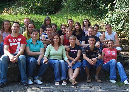 Beste Stimmung beim Hetzeldorfer Jugendtreffen in Eggenhausen bei Stuttgart.