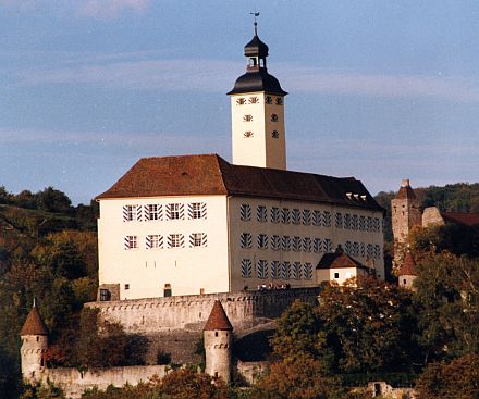 Schloss Horneck in Gundelsheim am Neckar beherbergt seit 1963 die Siebenbrgische Bibiothek, nachdem die Transylvanica-Sammlung seit 1955 in Rimsting aufgebaut worden war. Foto: Siebenbrgen-Institut