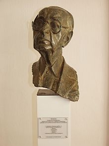 Ernst Irtel. Bronzebste von Kurtfritz Handel. Foto: Petra Reiner