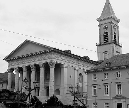 Die evangelische Stadtkirche zu Karlsruhe. Foto: Frieder Latzina