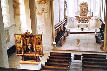 Der Meeburger Flgelaltar wurde in der renovierten Schburger Bergkirche aufgestellt.