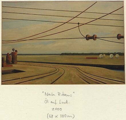 Armin Mhsam: Nach Rubens, 2000, 68 x 100 cm, l auf Leinwand