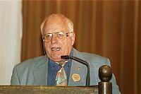 Oberst i.R. Wilgerd Nagy, stellvertretender Bundesobmann der Landsmannschaft der Siebenbrger Sachsen in sterreich. Foto: Josef Balazs