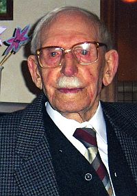 Michael Nikolaus ist mit 105 Jahren weltweit der lteste Siebenbrger Sachse.