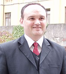 Ovidiu Ganț, Abgeordneter des Demokratischen Forums der Deutschen in Rumnien (DFRD) im rumnischen Parlament und Mitglied der EU-Parlaments-Beobachterdelegation. Foto: Petra Reiner