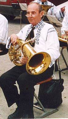 Der Lehrer Peter Thal aus Rosenau war auch ein begabter Musikant. Foto: Dieter Drotleff