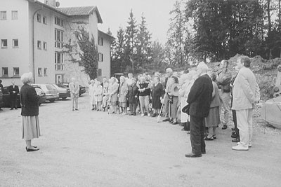 Spatenstich fr den Ersatzneubau der Pflegeabteilung im Siebenbrgerheim Rimsting am Chiemsee.