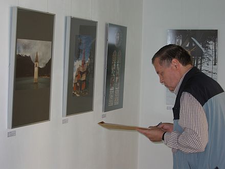 Otmar Rothbcher, Initiator und Organisator der Fotoausstellung 
