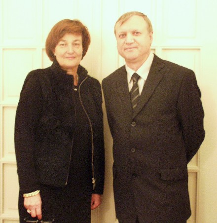 Bayerns Arbeitsministerin Christa Stewens mit ihrem rumnischen Amtskollegen Marian Sârbu.