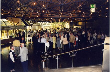 Blick auf den Saal beim Schburger Treffen