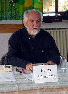 Hanns Schuschnig, der kompetente und engagierte Seminarleiter. Foto: H.-W. Schuster