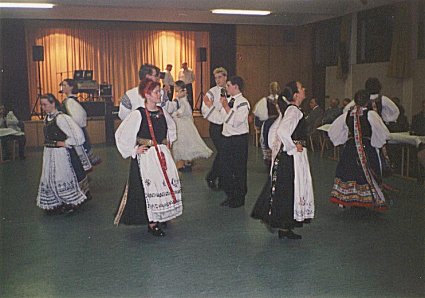 Die Tanzgruppe Setterich gestaltete den diesjhrigen Osterball mit.