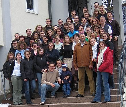 Beste Stimmung beim Seminar der siebenbrgischen Jugendlichen aus Bayern und Baden-Wrttemberg.