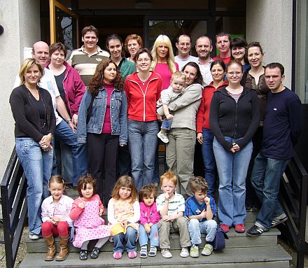 Die Teilnehmer des Tanzseminars im Jugendheim Setterich. Foto: Carsten Schwager