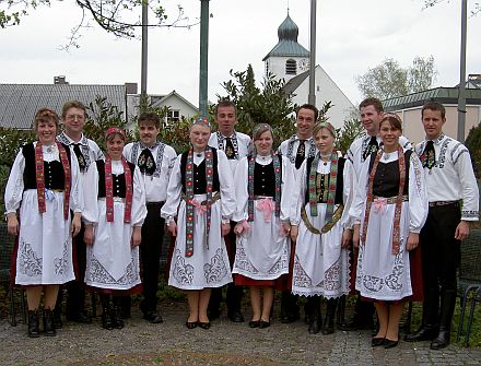 Neu gegrndete Schaaser Tanzgruppe unter der Leitung von Ute Schuller. Foto: Melanie Sift