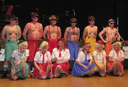Die Tanzgruppe Tuttlingen begeisterte in der Immendinger Donauhalle mit ihrem Showtanzauftritt.
