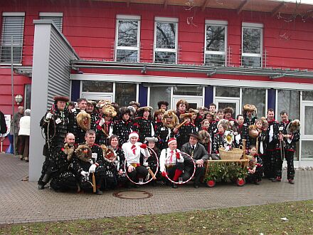 Die Urzeln vor dem Haus der Heimat in Nrnberg.