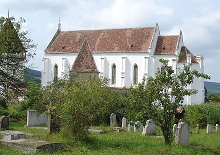 Die renovierte evangelische Kirche von Zendersch. Foto: Alida Henning