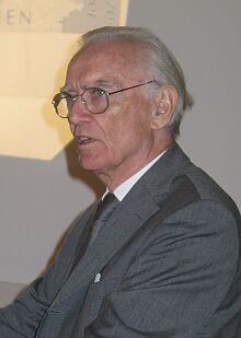 Souvern und engagiert: Professor Harald Zimmermann. Foto: Hans-Werner Schuster