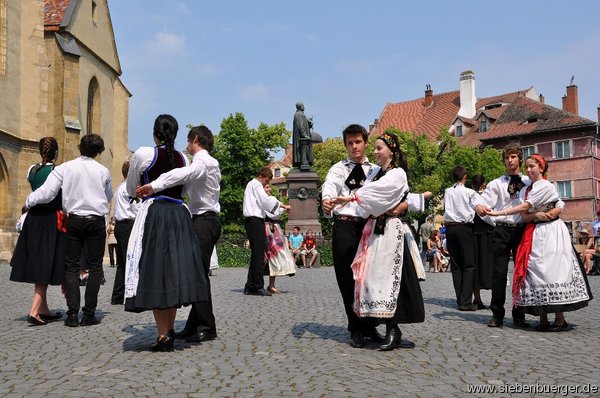 Auftritt der Brukenthalschler