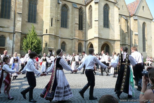 Auftritt der Biberacher Tanzgruppen