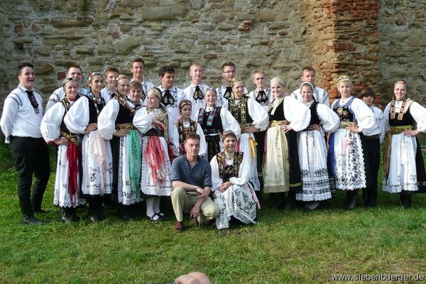 Gruppenfoto mit Pfarrer Ziegler